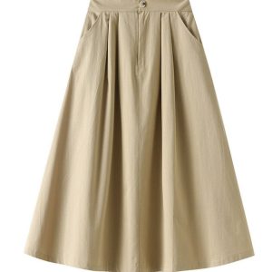 Jupe Longue Vintage Taille Haute