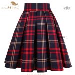 Jupe midi rétro pour un style classique