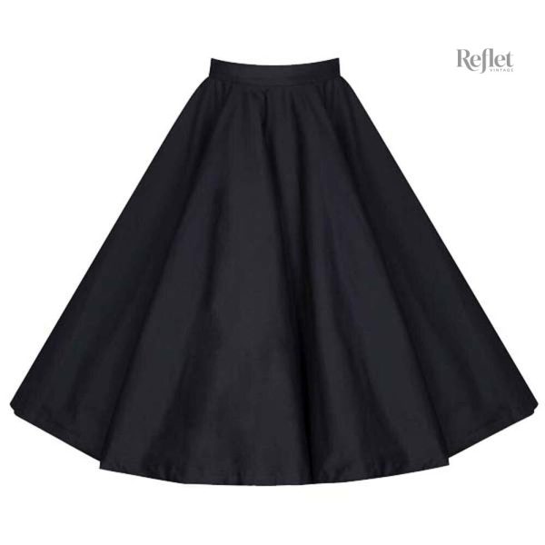 Jupe midi élégante pour une allure rétro chic