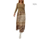 Jupe midi vintage inspirée des années 60