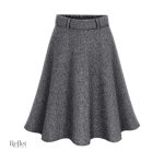 Jupe rétro noire, style années 50