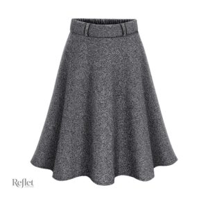 Jupe rétro noire, style années 50