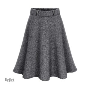 Jupe rétro noire, style années 50