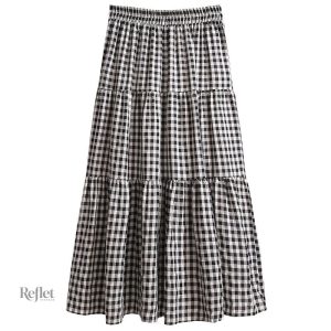 Jupe noire vintage inspirée des années 60