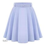 Jupe plissée style années 50 pour un look vintage élégant