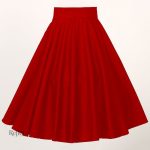 Jupe femme plissée, design années 60