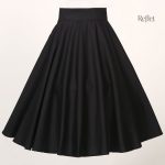 Style rétro : jupe plissée année 60