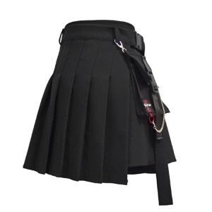 Jupe plissée années 50, style vintage