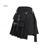 Style rétro : jupe plissée élégante pour toutes occasions