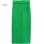 Jupe année 70, look sophistiqué pour bureau