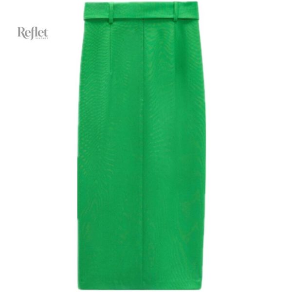 Jupe année 70, look sophistiqué pour bureau