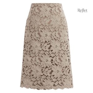 Jupe rétro année 60 avec motifs colorés et taille cintrée