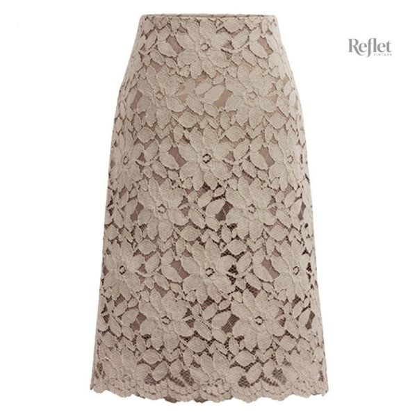 jupe-retro-annee-60-1 Jupe rétro année 60 avec motifs colorés et taille cintrée