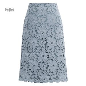 Modèle de jupe années 60, style rétro élégant en tissu léger