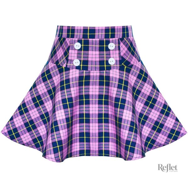 Jupe vintage à pois pour une touche rétro
