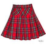 Jupe vintage à plis pour un style sophistiqué