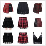 Jupe vintage style rock années 80