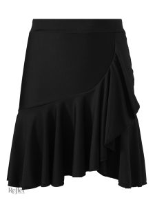 Jupe années 80 en satin
