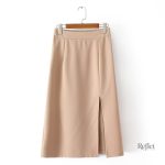 Jupe secrétaire tendance à motifs rétro