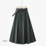 Jupe à taille haute inspirée des années 50