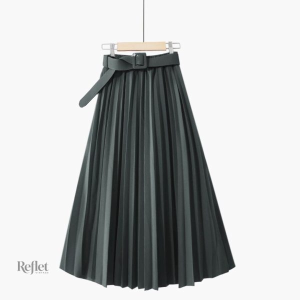 Jupe à taille haute inspirée des années 50