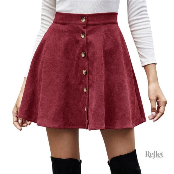 Jupe fluide vintage pour un look décontracté