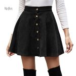 Jupe vintage à taille haute pour un look tendance