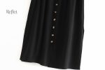 Jupe vintage noire, choix parfait pour un look rétro