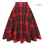 Style vintage jupe courte, mode intemporelle