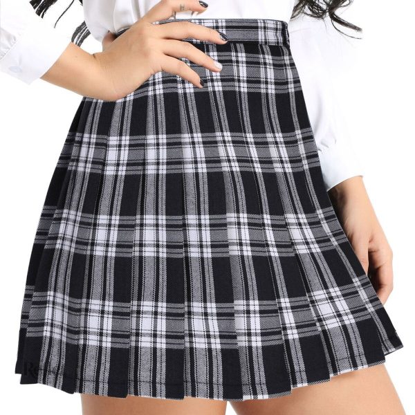 Jupe années 80 tendance courte