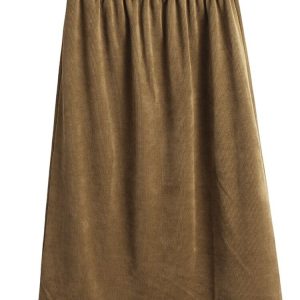 jupe vintage taille haute élégante