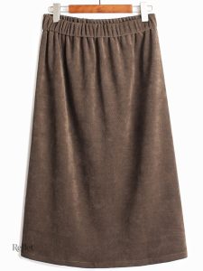 jupe rétro taille haute pour un look unique
