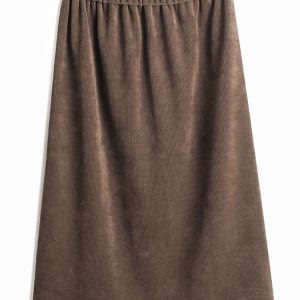 jupe rétro taille haute pour un look unique