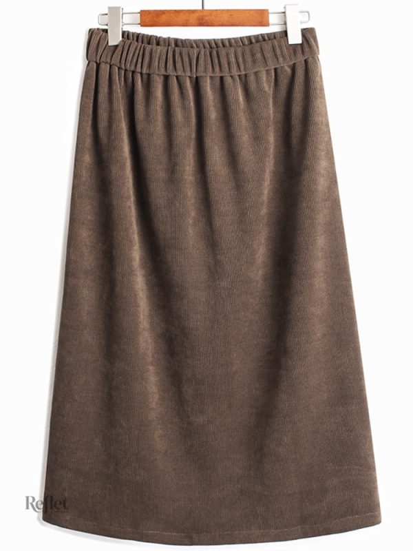 jupe rétro taille haute pour un look unique