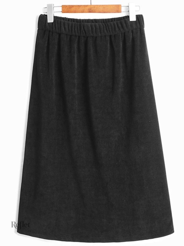 jupe vintage à taille haute, parfaite pour l'été