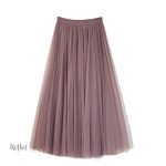 Jupe violette rétro style années 80