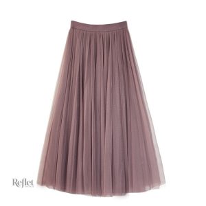 Jupe violette rétro style années 80