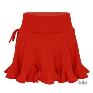 Jupe volants années 80 en style rétro