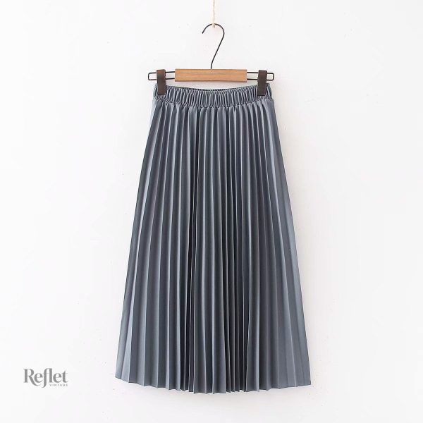 Jupe à plis, inspiration vintage années 60