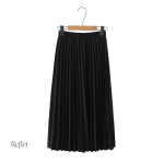 Jupe classique taille haute, style rétro des années 60