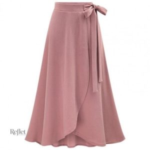 Jupe années 50 à motifs floraux vibrants