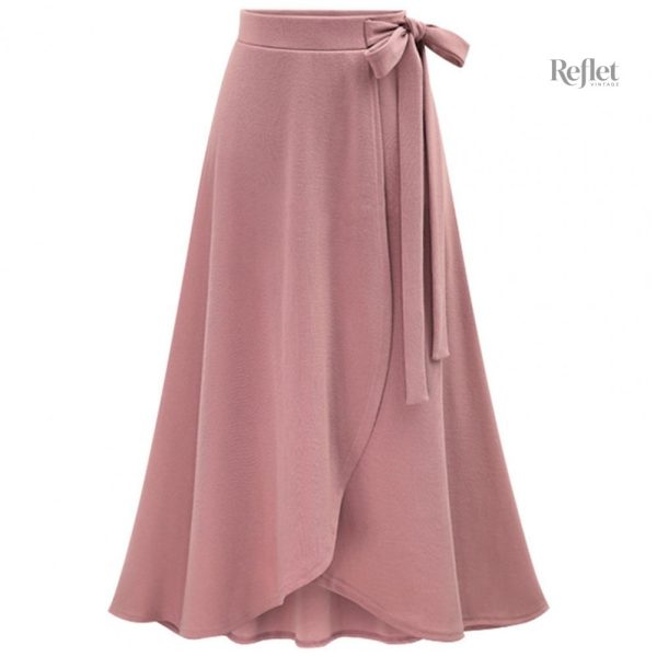 Jupe années 50 dans un coloris pastel doux