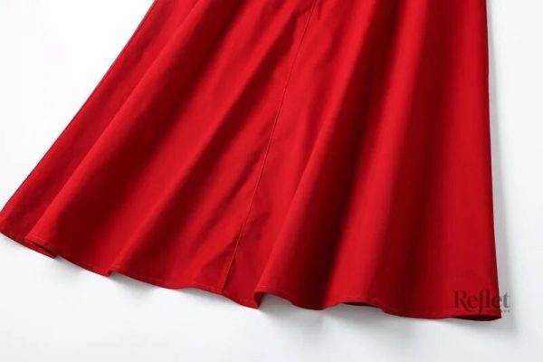 Jupe tulipe ample, confort et style rétro
