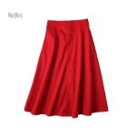 Jupe tulipe avec ceinture, allure chic