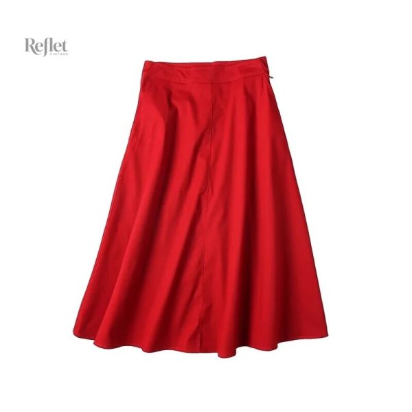 Jupe tulipe avec ceinture, allure chic