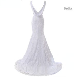 Robe de mariage style princesse avec jupe volumineuse