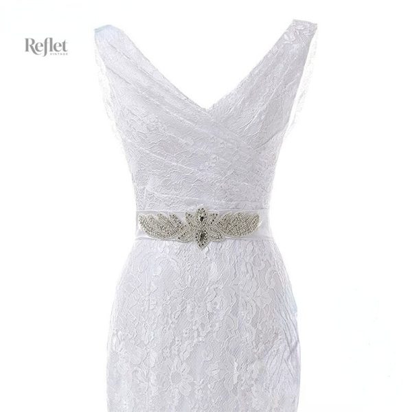 Robe de mariée princesses avec dentelle délicate