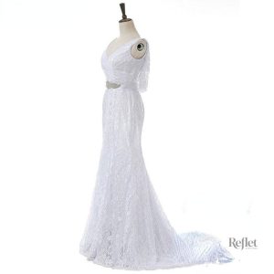 Robe de mariage éblouissante pour une cérémonie magique