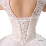 Robe nuptiale princesse avec jupe volumineuse
