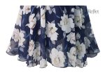 Look vintage : jupe longue à fleurs années 70